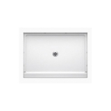 Sterling® 72321100-0 GUARD+® Shower Base, White, Center Drain, 34 in L x 48 in W x 4-3/16 in D