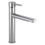 DELTA® 1159LF-AR Trinsic® Kitchen Faucet, 1.8 gpm Flow Rate, Swivel Spout, Arctic™ Stainless, 1 Handle