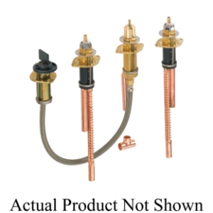 Brizo® R64707 Rough-In Valve, 5/8 in OD C Inlet x 5/8 in OD C Outlet, Solid Fabricated Brass Body