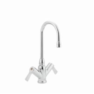 Moen® 8113 M-DURA™ Heavy Duty Laboratory Faucet, 2.2 gpm Flow Rate, Polished Chrome, 2 Handles