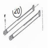 Weil-McLain® 512-200-077 Main Burner with No Pilot Bracket