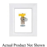 Sioux Chief OxBox™ 696-1021GF Gas Valve Outlet Box, 1/2'' NPT Valve And Adapter For Iron Pipe