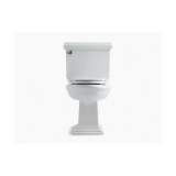 Memoirs® Classic Comfort Height® 2-Piece Toilet, Elongated Front Bowl, 16-1/2 in H Rim, 1.28 gpf, Ice Gray™