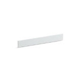 Kohler® 5444-S33 Solid/Expressions™ Solid Surface Back Splash, 25 in L x 1/2 in W x 3-1/2 in D, Stone Composite, White