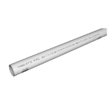 Charlotte PVC 20007 0600 Pipe, 3/4 in Nominal, SDR 21, Plain End Style, PVC, 10 ft L, ASTM D1784/D2241, NSF 14/61
