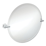 Moen® DN0792CH Mirror, Iso™, Round, 22 in Dia x 23.79 in L x 2.18 in W, Chrome