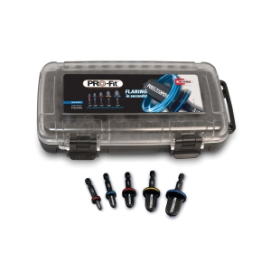 PRO-Fit™ 87001 Precision Flaring Kit With (5) 1/4 to 3/4 in Bits