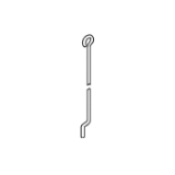 Kohler® 21155 Lift Rod, 7 in