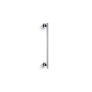 Kohler® 705767-SHP Purist® Contemporary Style Pivot Handle, 14 in L x 2-1/2 in W, Solid Brass, Bright Polished Silver