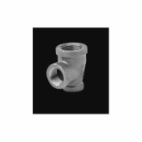 Ward Mfg 1XD.NMT Pipe Reducing Tee, 1 x 1 x 1/2 in, FNPT, 150 lb, Malleable Iron, Galvanized