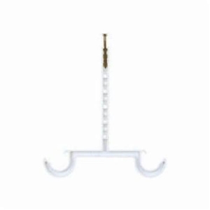 Sioux Chief HangsTuff Jr™ 553-2W Tube Hanger, 1/2 in CTS Pipe/Tube, 55 lb Cradle/12 lb Inverted Load, ABS