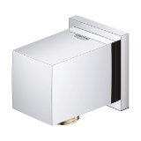 GROHE 26634000 26634_0 Euphoria® Cube® Shower Wall Union, 1/2 in Nominal, FNPT End Style, Metal, Polished Chrome