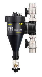 Fernox TF-1 Magnetic Debris Filter (includes 1" Shutoff Valves)