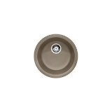 Blanco 517699 Rondo™ Drop-In Bar Sink, SILGRANIT®, Circular, 17-11/16 in Dia, Granite Composite, Truffle