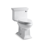 Memoirs® Comfort Height® 1-Piece Toilet, Elongated Front Bowl, 16-1/4 in H Rim, 1.28 gpf, White