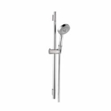 Hansgrohe 04266000 Wall Bar Set, Raindance Unica S, 2.5 gpm, 63 in L Hose, Polished Chrome