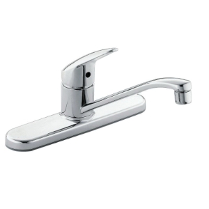 CFG CA40512 Cornerstone™ Kitchen Faucet, 1.5 gpm Flow Rate, Polished Chrome, 1 Handle