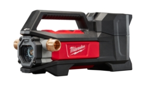 Milwaukee® M18™ 2771-20 Cordless Transfer Pump, 480 gph Flow Rate, 3/4 in Inlet x 3/4 in Outlet, 1/4 hp, Nitrile Rubber/Reinforced Plastic