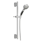 DELTA® 51549 ActivTouch® Hand Shower, 3-11/16 in Dia 9 Shower Head, 2 gpm Flow Rate, 82 in L Hose, 1/2 in Connection, Chrome