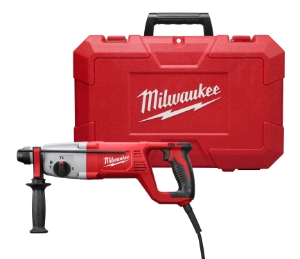 Milwaukee® 5262-21 Reversing Spline Drive Corded Rotary Hammer Kit, 7/8 in SDS Max® Chuck, 5625 bpm, 1500 rpm No-Load, 2-1/2 in Max Core Bit Compatibility, 1 in Max Solid Bit Capacity, 17 in OAL