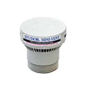 STUDOR® MINI-VENT® 20301 Air Admittance Valve With Adapter, 1-1/2 to 2 in, ABS