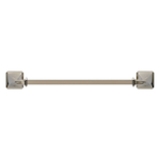 Brizo® 691830-PN Virage® Square Towel Bar, 18 in L Bar, 3-21/64 in OAD x 2-1/2 in OAH, Polished Nickel