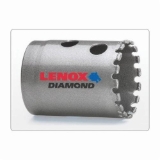 Lenox® Diamond™ 1211520DGHS Bi-Metal Multi-Purpose Hole Saw, 1-1/4 in Dia, 1-1/2 in D Cutting, Diamond Grit Cutting Edge