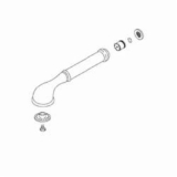 Kohler® 1011397-CP Hand Shower Assembly Service Kit, Polished Chrome