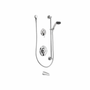 Moen® 8341 Tub and Shower, Posi-Temp®, 2.5 gpm, Chrome