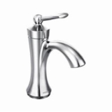 Moen® 4500 Bathroom Faucet, Wynford™, 1.5 gpm Flow Rate, 5 in H Spout, 1 Handle, Pop-Up Drain, 1 Faucet Hole, Chrome, Function: Traditional