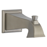 DELTA® RP52148SS Dryden™ Pull-Up Diverter Tub Spout, 6-1/4 in L x 3-1/2 in H, Stainless