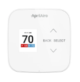 AprilAire S86NMU Programmable or Non-Programmable Multi-Stage Universal Thermostat, 2H/2C Heat/Cool Stages or 4H/2C Heat Pump Stages, with Color Display