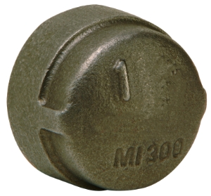 Matco-Norca™ MBXCA06 MBXCA Pipe Cap, 1-1/4 in Nominal, 300 lb, Malleable Iron, Black