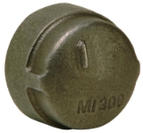 Matco-Norca™ MBXCA06 MBXCA Pipe Cap, 1-1/4 in Nominal, 300 lb, Malleable Iron, Black