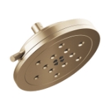 Brizo® 87435-GL Litze® Multi-Function Raincan Shower Head, 2 gpm Min, 4 Sprays, Luxe Gold