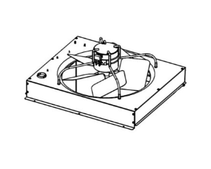 Allied Commercial™ 53W44 C1PWRE10B-1Y Power Exhaust Assembly