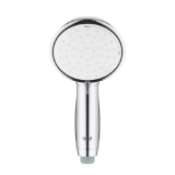 GROHE 26048001 New Tempesta® Rustic 100 II Hand Shower, 1.75 gpm Flow Rate, 2 Sprays, 4 in Head, 1/2 in Connection, StarLight® Polished Chrome