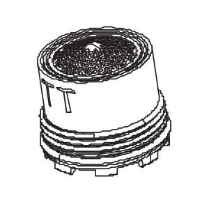 Moen® 316721 Aerator Flow Restrictor, Universal, 1 gpm