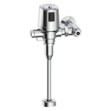 DELTA® Teck® 81T231BTA-05 Exposed Electronic Flush Valve, Battery, 8 gpm Flush Rate, 3/4 in Spud, 25 psi Pressure, Chrome