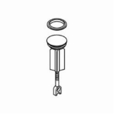 Kohler® 1036994-CP Plunger Assembly, Brass, Polished Chrome