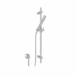 Rohl® 1600APC Handshower Set With 30" Slide Bar and Single Function Handshower, Polished Chrome