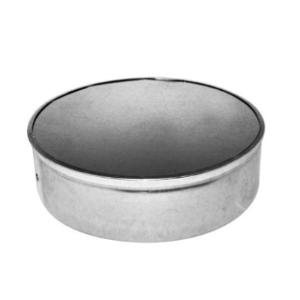 Southwark 556NC Non-Crimped Round End Cap, 6 in, 28 ga