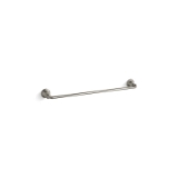 Kohler® 10551-BN Single Towel Bar, Devonshire®, 24 in L Bar, 3-11/16 in OAD x 2-3/8 in OAH, Metal, Vibrant® Brushed Nickel