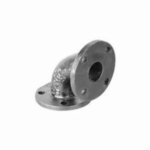 Ward Mfg 6.BFL Pipe Elbow, 6 in Nominal, Flanged End Style, 125 lb, Cast Iron, Black