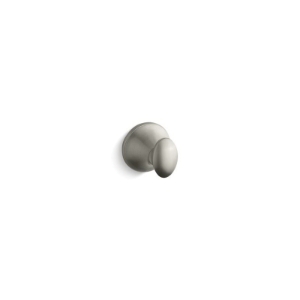 Kohler® 13433-BN Robe Hook, Coralais®, 1 Hook, 2-3/8 in OAD, Metal, Vibrant® Brushed Nickel