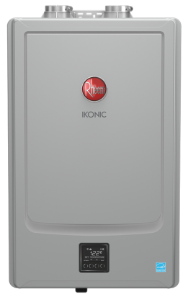 Rheem® RTGH-S10i IKONIC™ NG/LP 180MBH Super High Efficiency Condensing Tankless Gas Water Heater