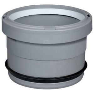 Centrotherm Eco Systems Innoflue® InnoFlue® Appliance Adapter PVC to Polypropylene W/Gasket ISAGL0404-8, 4", 8/Pack