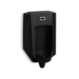 Kohler® 2590-7 Bardon™ Touchless Washdown Urinal, 0.5 gpf Flush Rate, Rear Spud, Wall Mount, Black