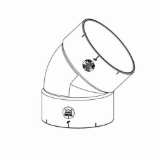 ROYAL P504 P Series, 4 in nominal, Hub end style, SDR 35, PVC