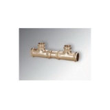 ProRadiant™ 12850 Double Pipe Tee, 1-1/4 x 1-1/4 x 1 in, Press x Press x Press, Copper